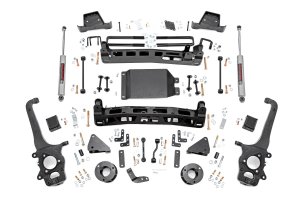 Nissan Titan Suspension Lift Kit - Rough Country - Rough Country 6-inch - '17-'24 Nissan Titan Suspension Lift Kit - Rough Country - Rough Country 6-inch - '17-'24